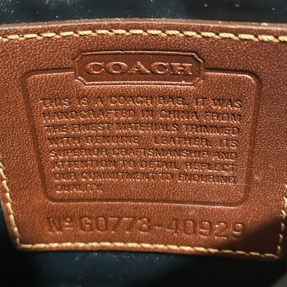 Coach patchwork crossbody - Picture 6 of 6